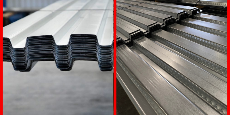 metal roof deck vs. floor deck