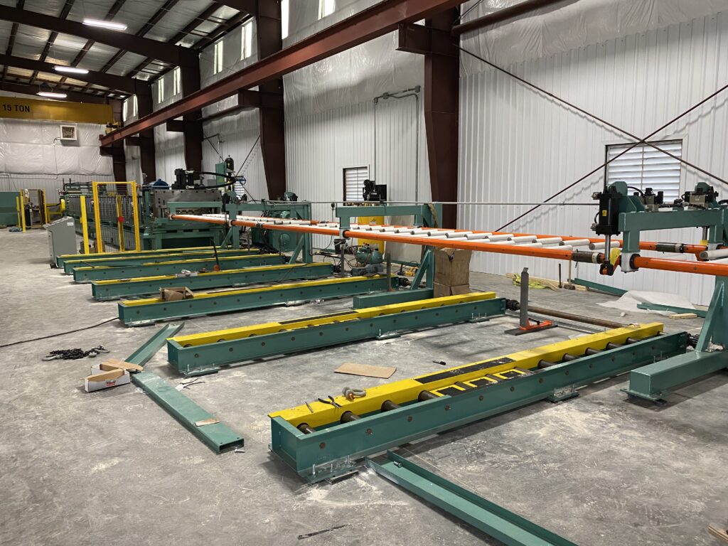 new deck mill being installed at CSM manufacturing facility